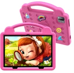 Elementkey Ai-Tab10 MAX - Android 12 Tablet - 192GB Opslag - 6GB Ram Kindvriendelijk, Krachtig - WiFi 6 en IPS-scherm - Stootbestendig - Roze — thumbnail 4