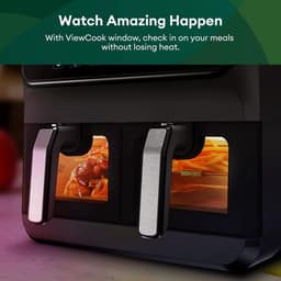 Dubbele Airfryer - Dubbele Mand - Dual Cook - Heteluchtfriteuse — thumbnail 3