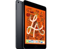 Apple iPad Mini (2019) - 7.9 inch - WiFi + 4G - 256GB - Spacegrijs - 5e generatie