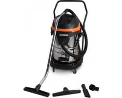 Bouwstofzuiger Nat & Droog 70 L – 1 400 W Inox Reservoir | Zakloos – 4,5 m Snoer – Automatische Snoeroprol + Handgreep – Duurzaam & Professioneel
