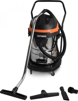 Bouwstofzuiger Nat & Droog 70 L – 1 400 W Inox Reservoir | Zakloos – 4,5 m Snoer – Automatische Snoeroprol + Handgreep – Duurzaam & Professioneel — thumbnail 1