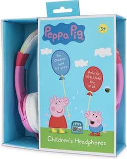 Peppa Pig regenboog - kinderkoptelefoon met volumebegrenzing - verstelbaar - comfortabel — thumbnail 4