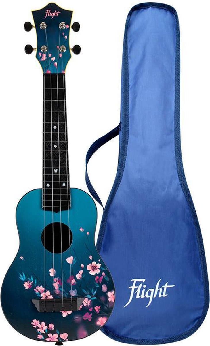 Flight Sopraan Ukelele SAKURA - Travel Series - TUS32 SAK — afbeelding 1