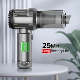 Draadloze Mini Handstofzuiger USB-C Oplaadbaar voor Auto Kantoor en Thuis — thumbnail 5