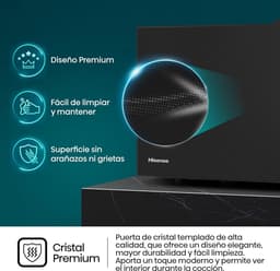 Digitale Solo Magnetron 23 Liter met 800 Watt Vermogen Zwart — thumbnail 3