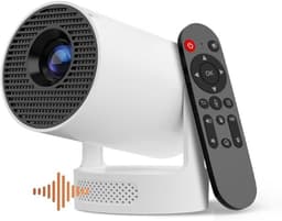 Nexvo® Mini beamers - Projector - Mini beamer - Wit -10cm x 10cm x 18cm — thumbnail 1