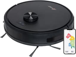 Zoef Robot robotstofzuiger Bep 5.0 - geschikt voor dierenharen - 15.000Pa zuigkracht - met oplaadstation - robotstofzuiger huisdieren - robot vacuum - uitgebreide mapping - verschillende zuigkrachten — thumbnail 1