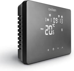 Nauwkeurige Bedrade Wifi Thermostaat Zwart voor Slimme Temperatuurregeling — thumbnail 5