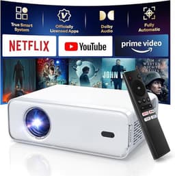 Aura® Mini beamers - Projector - Mini beamer - Wit - 18cm x 9cm x 24cm — thumbnail 1