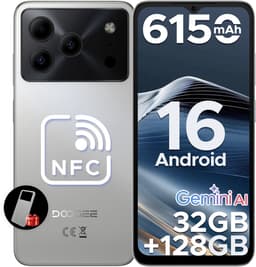 DOOGEE Note 56 Pro - Smartphone - 32GB RAM + 128GB ROM(2TB/TF) - Gemini AI - Android 16 - 6150mAh - 6,56 inch HD + 90Hz - 4G Dual SIM - Gemini AI - OTG - NFC - Face ID - GPS - Natuurlijke — thumbnail 1