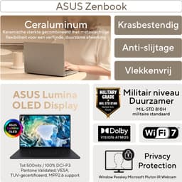 ASUS Zenbook A16 UX3607OA-SQ013W 16'' Copilotplus laptop — thumbnail 3
