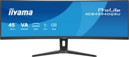 iiyama ProLite XCB4594DQSU-B1 - 45 inch - DQHD - VA - USB-Hub (4x) - verstelbaar - Curved - HDR, KVM — thumbnail 1