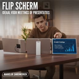Triple Portable Monitor Flip 14" - Full HD Draagbare monitor met USB-C & HDMI - Tri screen - Plug & Play - Incl. Draagtas — thumbnail 4