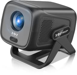 XGODY 2025 Model - 1080P Native & Autofocus Mini Beamer | Slimme Draagbare Projector met Ingebouwde Apps, 150" Beeld & 1920x720 Scherp | 15.000:1 Contrast | Perfect voor Thuisbioscoop & Gaming — thumbnail 1