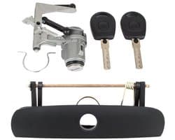 MODECAR - Buitendeurkruk en Slotcilinder Achterklep - VW Polo IV 9N - 2001-2009 - Nieuw - Inclusief Sleutels
