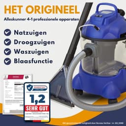 Albatros Tapijtreiniger - Wasstofzuiger bekleding - Tapijt HYDRO 7500 - 4in1 nat-droogzuiger - bekledingreiniger / tapijtreiniger — thumbnail 4