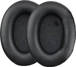 Oorkussens geschikt voor Sony WH-1000XM4 Oortelefoon Kussenhoes Oorbeschermers - Earpads vervanging - Zwart — thumbnail 1