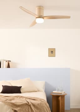 CREATE - Stille 40W plafondventilator met technische ABS bladen in verschillende maten - Met licht - WIND CALM — thumbnail 5
