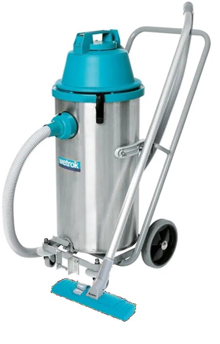 Wetrok Duovac 34 Droog, Professionele Stofzuiger – RVS Ketel – 850W – Industriële Stofzuiger — afbeelding 1
