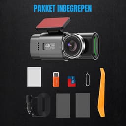 Nexvo® Dashcam voor Auto Voor en Achter - Dashcam - Zwart - ‎3cm x 5cm x 3cm — thumbnail 2