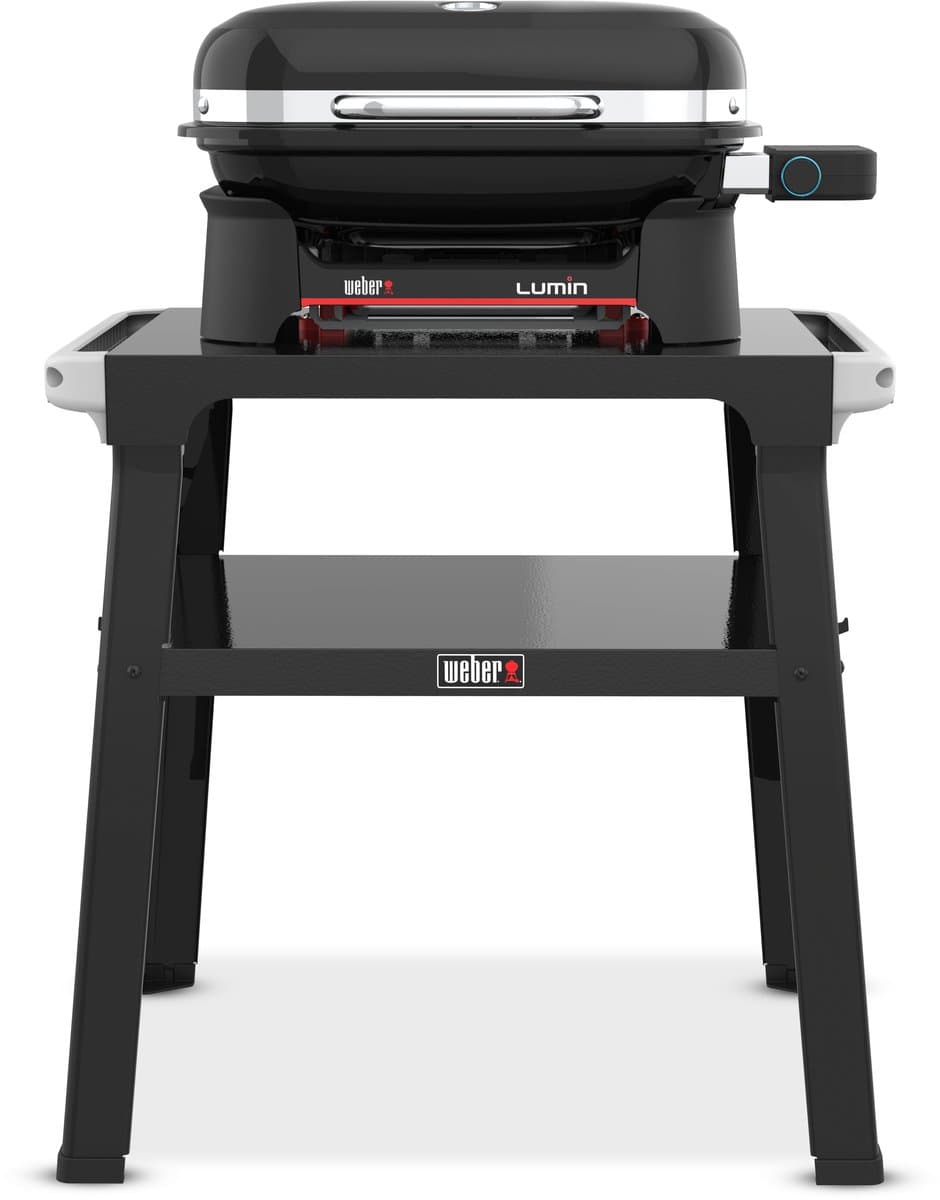 Weber Lumin Compact Black Met Onderstel — afbeelding 1