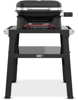 Weber Lumin Compact Black Met Onderstel — thumbnail 1