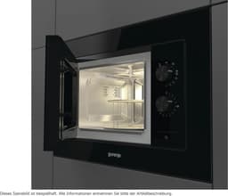 Inbouw Magnetron - Oven Grill - Snelle Maaltijden - AquaClean Reiniging - 17 Liter - Zwart — thumbnail 4