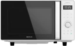 Digitale Magnetron - Oven met grill - Snel eten bereiden - Plat interieur zonder draaiplateau - 25 liter inhoud - Wit — thumbnail 1