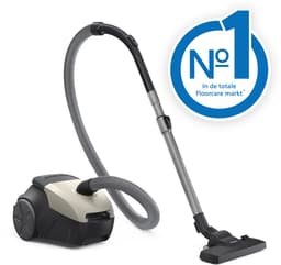 Philips 1000-Serie Stofzuiger met Zak - 750 W - Compact & Lichtgewicht - HEPA-filtersysteem - 9 meter bereik - Inclusief S-Bag - (XD1101/10) — thumbnail 2