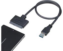 SATA naar USB kabel - 2,5" SATA III harde schijf adapter - extern converter voor SSD/HDD datatransfer