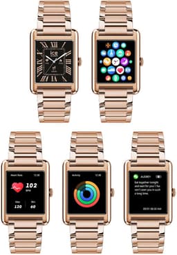 Ice-Watch – ICEW025384 – Slim horloge – 1,41" AMOLED – Roze goud — thumbnail 4