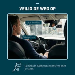 Nordväl DC101-2K Dashcam - incl. 64GB SD Kaart - 2K QHD - Wifi - GPS - Parkeermodus - Nachtzicht - Super compact - Auto camera - Dashcam voor auto — thumbnail 3