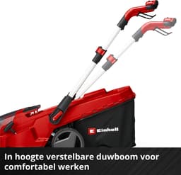 Einhell Professional Accu Grasmaaier RASARRO 36/42 Li Kit - Power X-Change - 36 V/Li-ion - Maaibreedte 42 cm - Aanbevolen gazonoppervlakte: tot 725 m² - 50 L opvangbak - Maaihoogte: 25-75 mm - Mulching functie - incl. 2x 5.2Ah + 1x DUO-lader — thumbnail 4