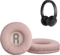 kwmobile 2x oorkussens geschikt voor JBL Tune 600 / 500BT / 510BT / 520BT / 450 - Earpads voor koptelefoon in oudroze — thumbnail 2