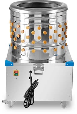 HCB® - Professionele Gevogelte plukmachine - verrijdbaar - 180 st/u - 230V - 45 kg - 4150 — thumbnail 5