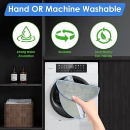4 stucks vervangende dweilpads - compatibel met iRobot Roomba stofzuiger 2 Essential - zuig- en dweilrobot-combi, Y0140 - Y0110 - Q011 - Q0120 - Roomba 105 Combo - wisserdoeken — thumbnail 2