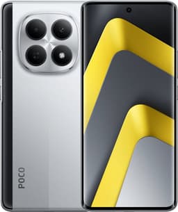 Xiaomi POCO M8 - 5G Smartphone - 12GB RAM + 512GB - 6.77" 120Hz Flow AMOLED - Snapdragon 6 Gen 3 - 50MP AI Camera - Zilver — thumbnail 1