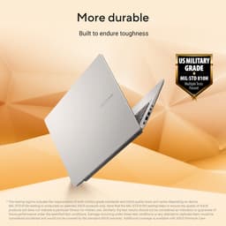 ASUS Vivobook 14 M1407GA-LY012W – AMD Ryzen AI 7 445 – Laptop – 14 inch – WUXGA – 16GB/512GB – Wi‑Fi 6 – Zilver — thumbnail 2
