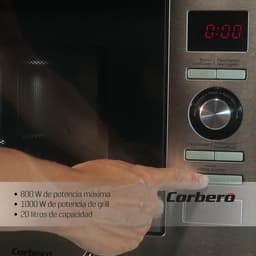Inbouw Magnetron 20 Liter 800W Roestvrij Staal — thumbnail 2