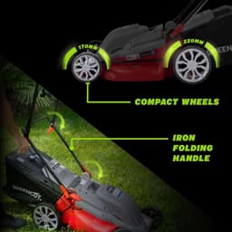 Krachtige Elektrische Grasmaaier 1800W, 44 cm Maaibreedte, 6 Hoogtes — thumbnail 5
