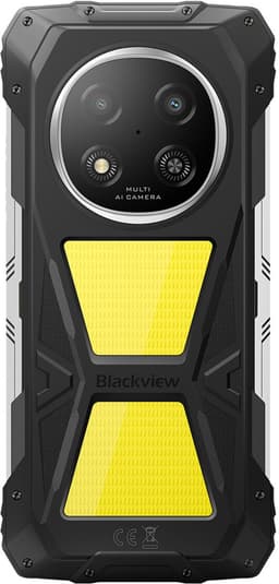 Blackview ROCK 2 Pro - Robuuste Smartphone - 5G - 32GB RAM - 256GB ROM - 6.67 inch 120Hz - 15000mAh Robuuste Telefoon - Android 16 - NFC - GPS - Geel — thumbnail 3