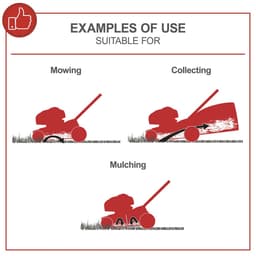 Scheppach Grasmaaier Benzine MS161-46 - Zelfrijdend - Mulchfunctie - 46cm maaibreedte - 4-takt - 150cc - 3,5pk - Voor tuinen tot 1000m² - met 55L opvangbak — thumbnail 3