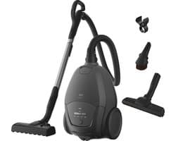 AEG AB71U2DG Silent 7000 - Stofzuiger met zak - Parket zuigmond - Zeer stille stofzuiger slechts 59dB - Geschikt voor alle vloeren - Sterke zuigkracht - Grote actieradius 12m - Vacuum cleaner - Krachtige stofzuiger met stofzak - 2 extra accessoires