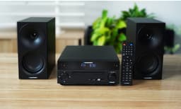 Blaupunkt Stereo set, vermogen 150 W, FM-radio, AUX-aansluiting en USB-aansluiting, Bluetooth, HDMI-ingang, wekker, LED-display, kleur zwart, MS30.02BT — thumbnail 2