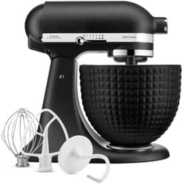 Kitchenaid Artisan 5KSM156CXEBK - Keukenmachine - 4,7L - Vulkaanzwart - 3 Menghaken — thumbnail 1