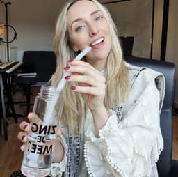 Zing Je Mee® Officiele Lax Vox Siliconen slang - Met maatstrepen - 35 cm - Inclusief handleiding - Professionele zangcoach - Stemmethode - Zangslang - Bubbelrietje — thumbnail 5
