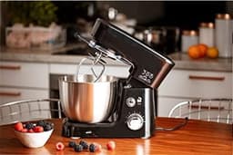 MIRA® Mixer met Mengkom - Keukenmachine - Keukenrobot - Inclusief Extra Accessoires - Antraciet- Zwart - ‎‎3cm x 25cm x 17cm — thumbnail 4