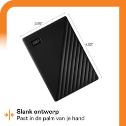 Harde Schijf Extern - Draagbare - 1TB Opslag - Data — thumbnail 3