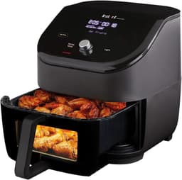 Grote Dubbele Heteluchtfriteuse 8 in 1 met 2 Losse Manden - Frituren, Grillen en Drogen — thumbnail 2