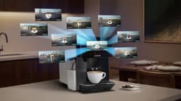 Siemens EQ900 iAroma TQ923E09 - Volautomatische koffiemachine - Piano zwart - Keramische maalschijven — thumbnail 2